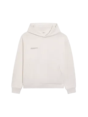 In Conversion Cotton Hoodie—cotton white