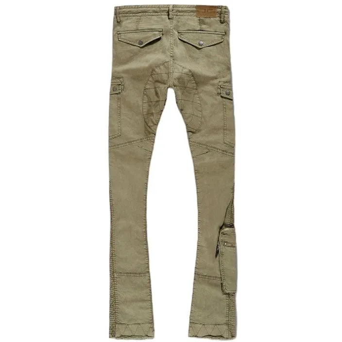 Jordan Craig Martin Stacked Aviation Cargo Pants (Sage) JTF220