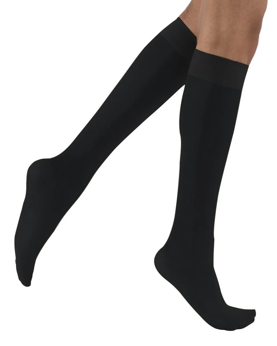 Juzo Soft 2000AD Knee Highs Compression Stockings w/ Silicone Top Band 15-20mmHg - CLEARANCE