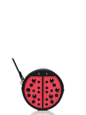 Kate Spade turn over a new leaf ladybug coin purse