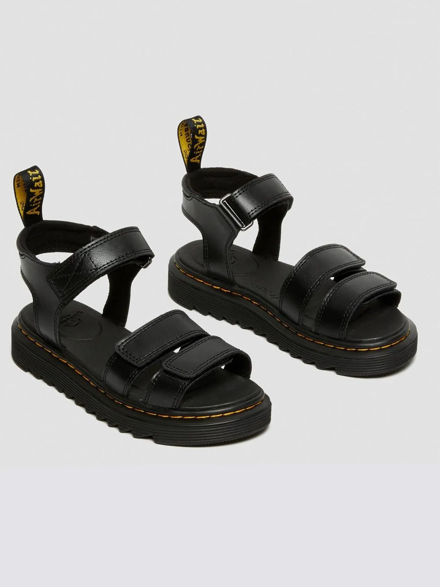 Klaire T Lamper Black Sandals (Kids)