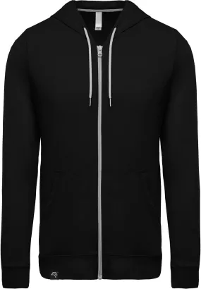 KRB K438 ― Lightweight Contrast Sweat Jacket - Schwarz