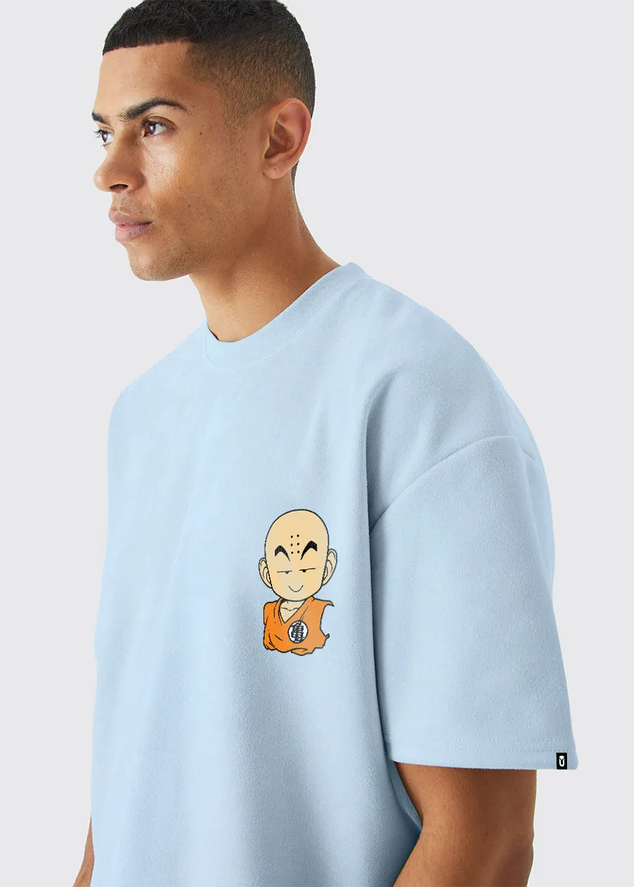 Krillin Men Oversized Printed T-Shirt