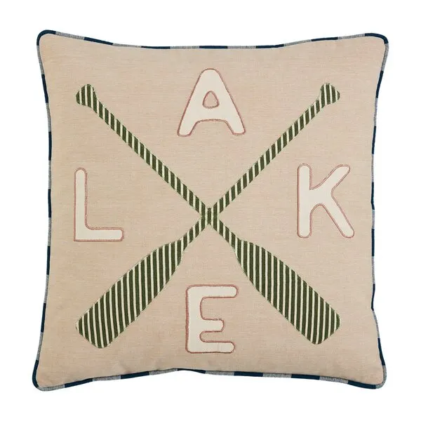 Lake Applique Pillows - $40 each