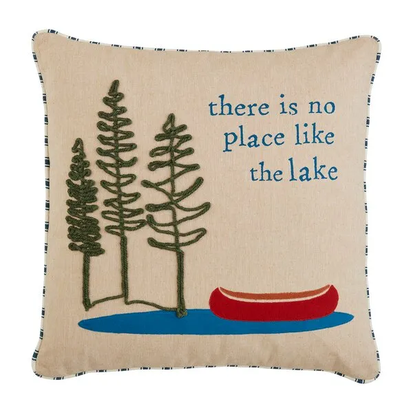 Lake Applique Pillows - $40 each