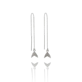 LAX Hanging EARRINGS silver