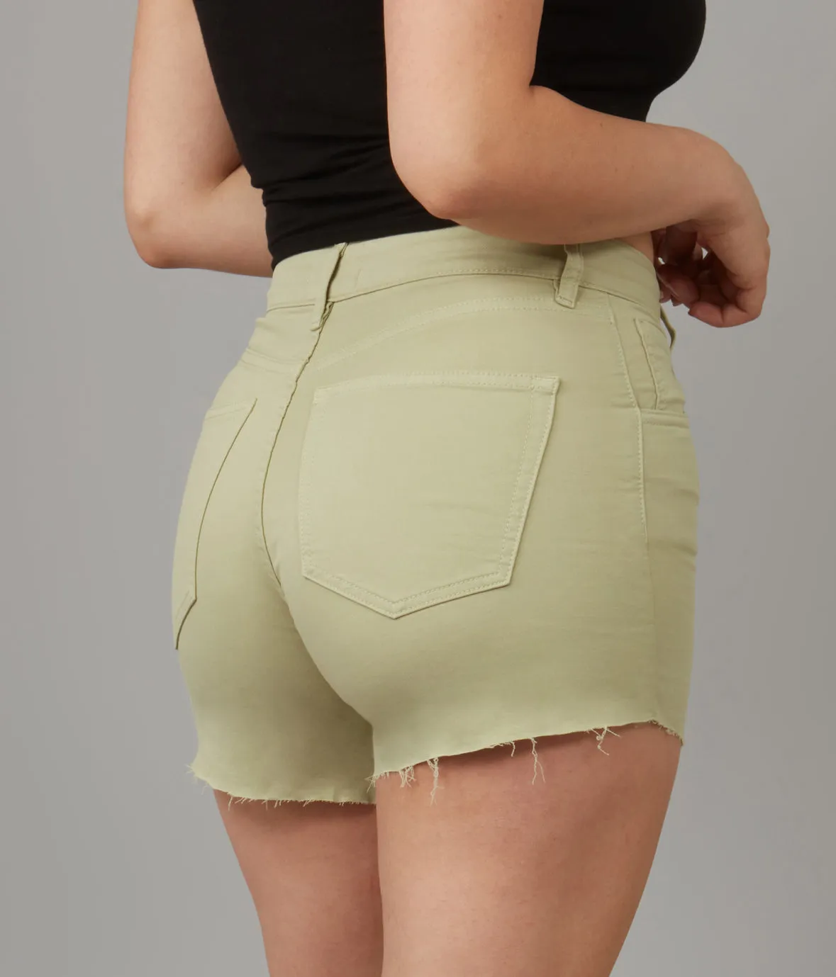 LIANA-SAGE High Rise Shorts 4.5" Inseam