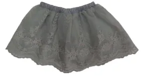 Little Girls Embroidered Skirt