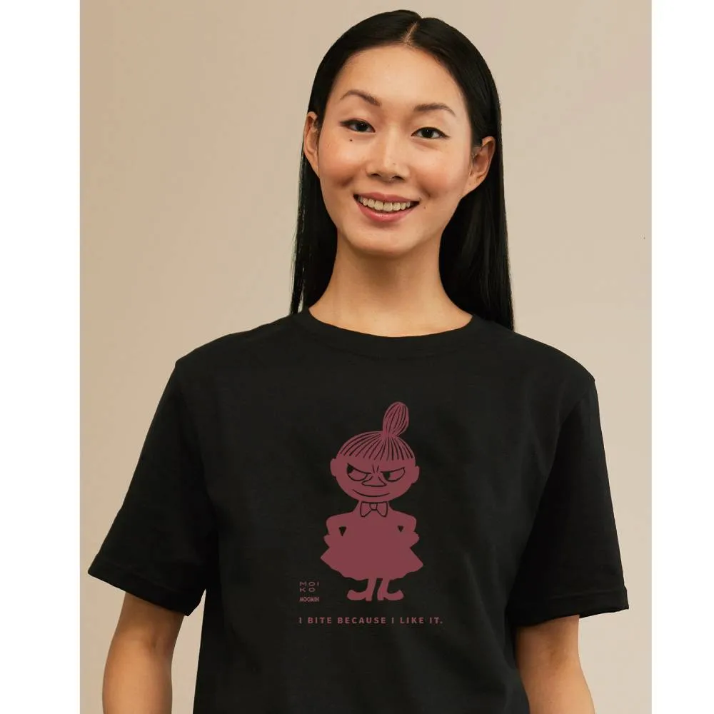 Little My Trickster T-shirt Unisex Black - Moiko