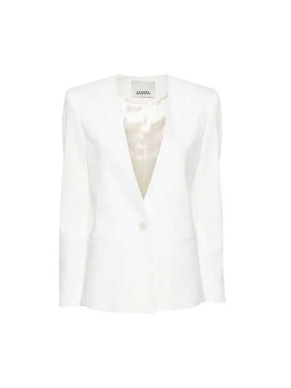 Manzil Jacket in White