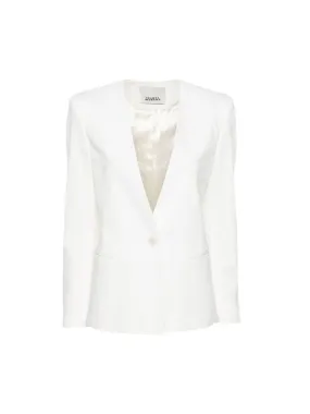 Manzil Jacket in White