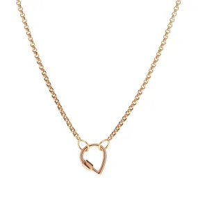 Marla Aaron 14k Rose Gold Baby Drop Lock