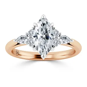 Maya - 18ct Rose Gold - Marquise