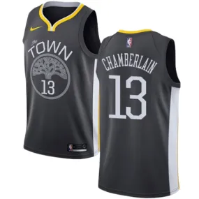 Men's Golden State Warriors Wilt Chamberlain Statement Edition Jersey - Black