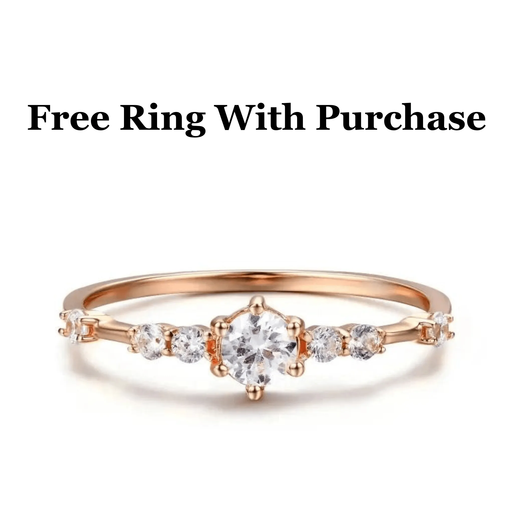 Moissanite Solitaire Ring