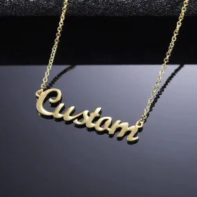 Name Pendent Necklace