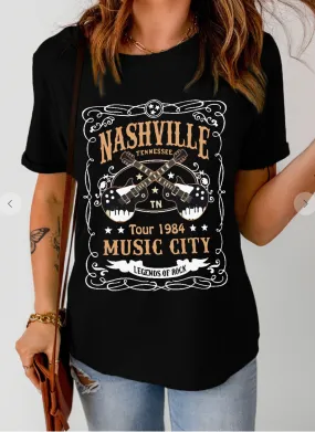 Nashville Guitar Tee