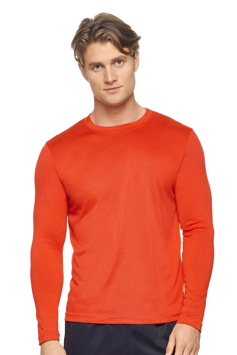 Natural Feel Jersey Long Sleeve Crewneck (XS-4XL)