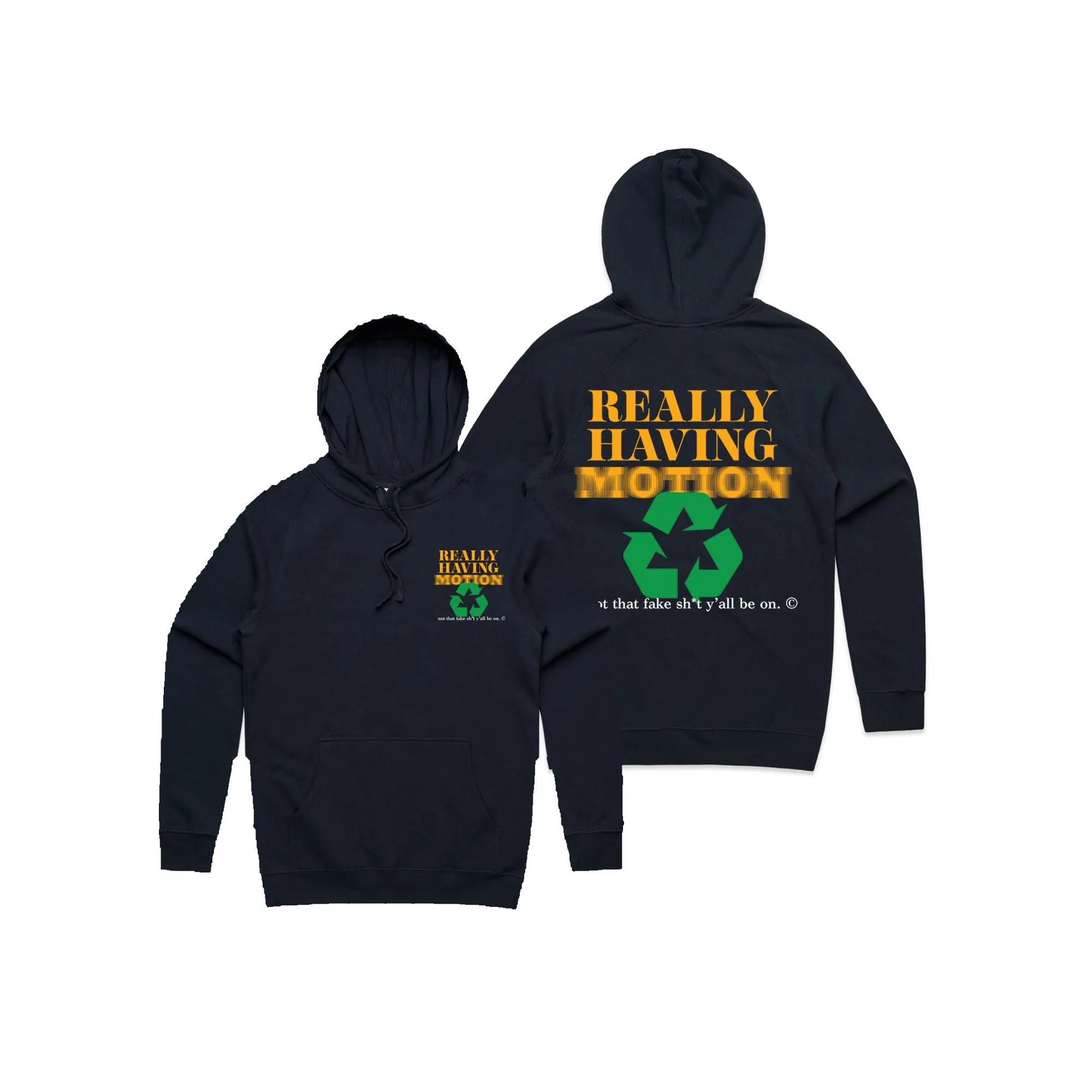 Navy Motion Hoodie