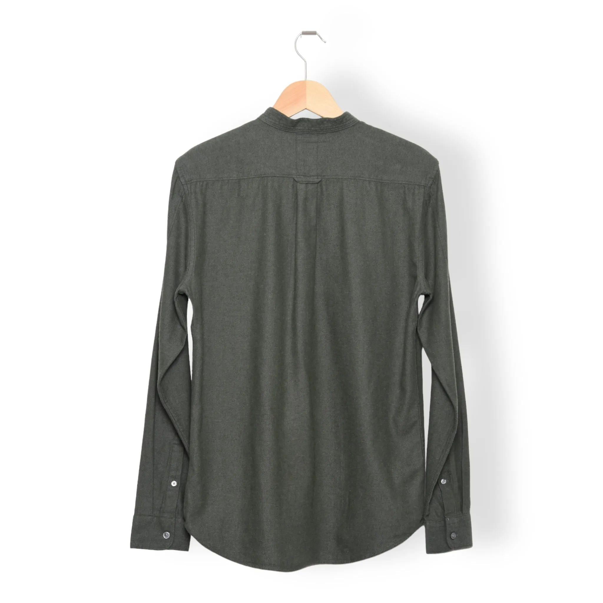 Nowadays Heavy Brushed Shirt mineral green