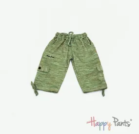 Olive Essence Brown Boardshorts for Boys