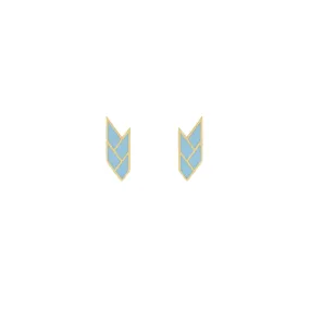 OSIRIS STUDS SKY — 18K Gold