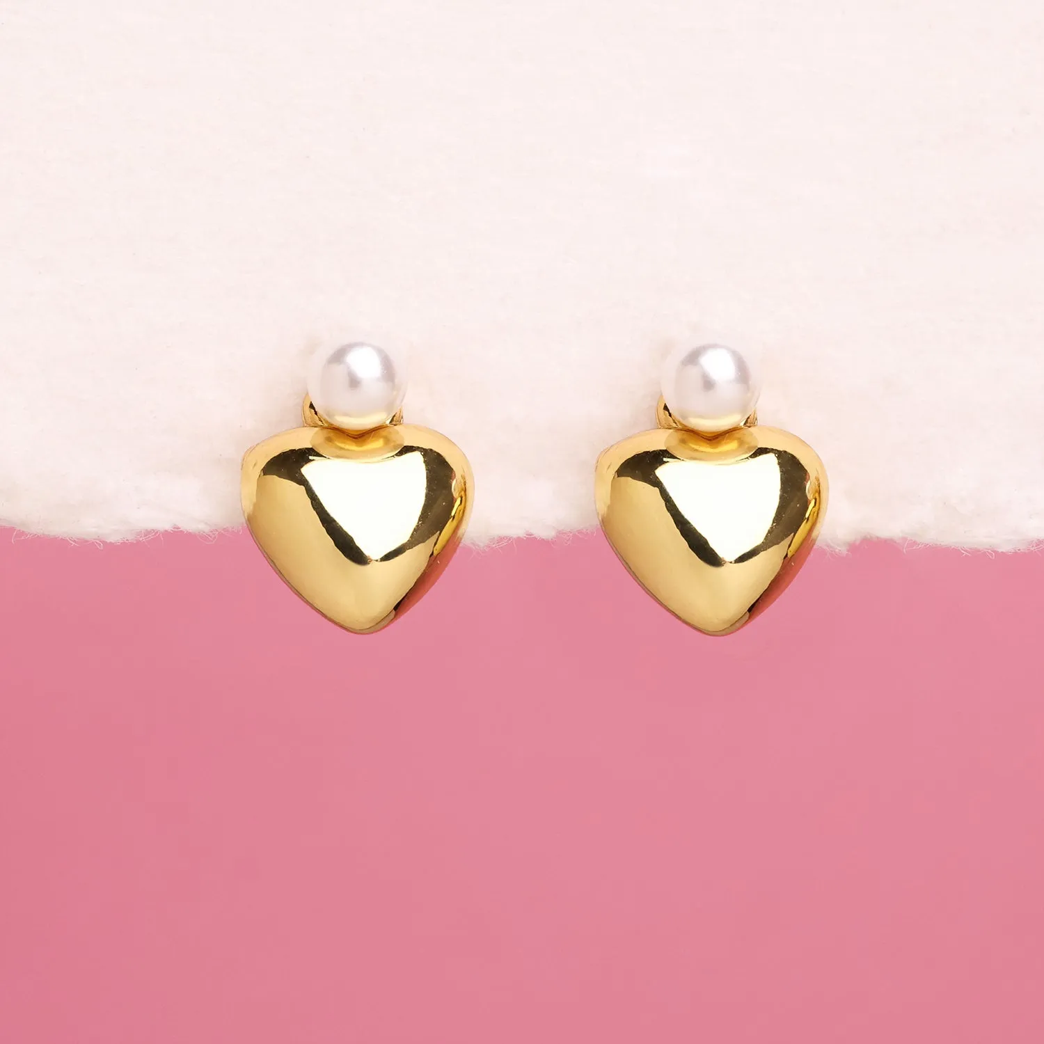 Pearl Love Studs