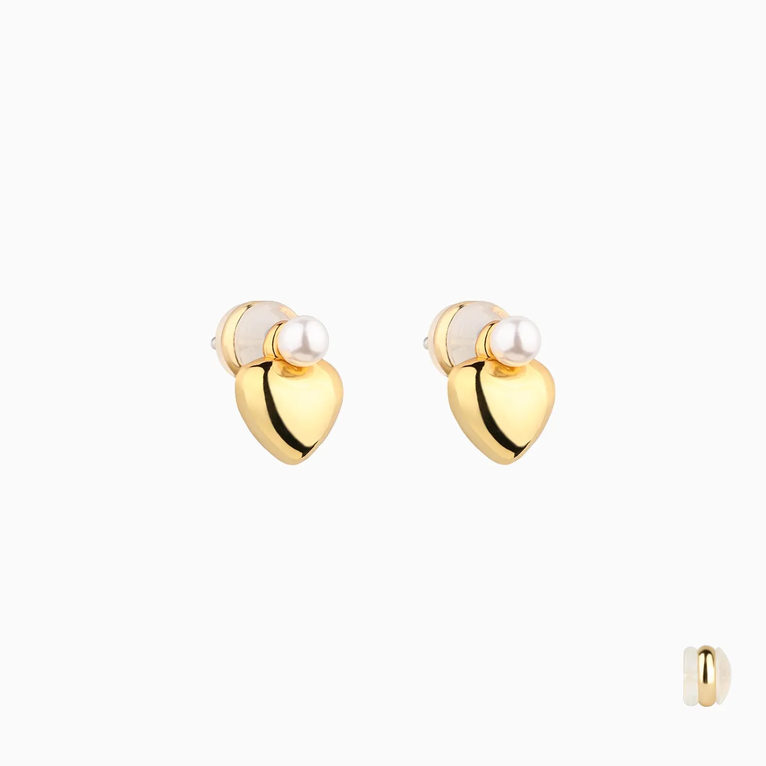 Pearl Love Studs