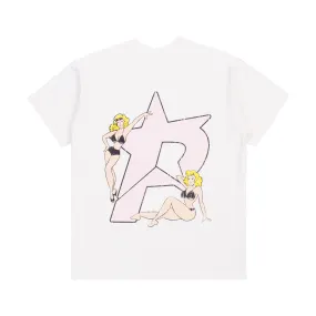 Pieces Beach Bum P Star Tee White