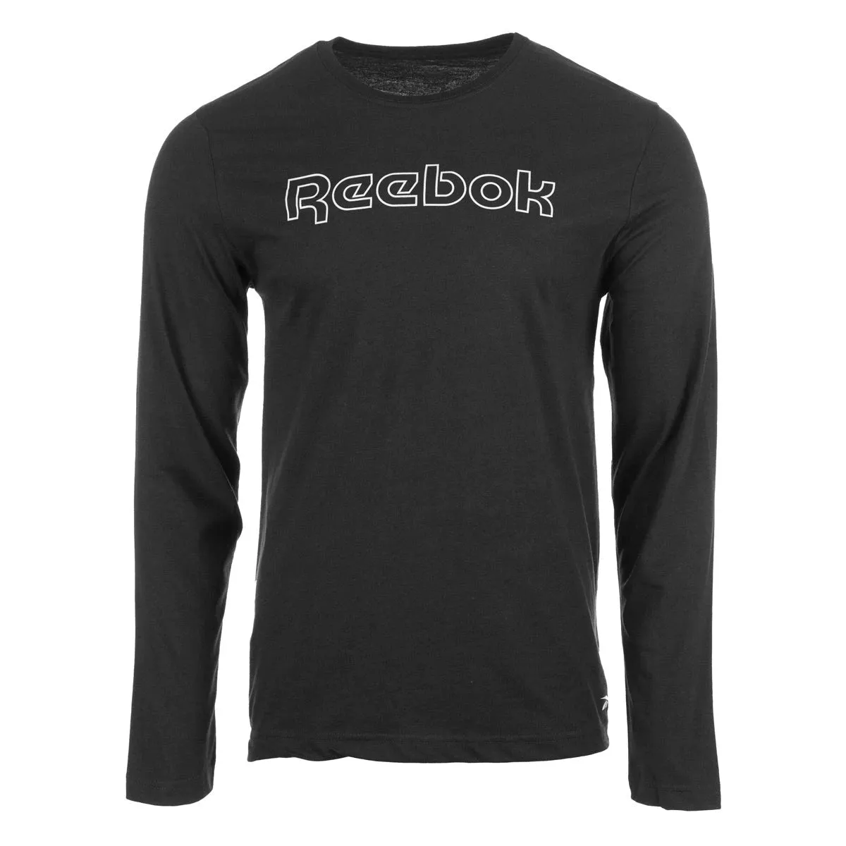 Reebok Men's Lounge Graphic Long Sleeve Crew Tee