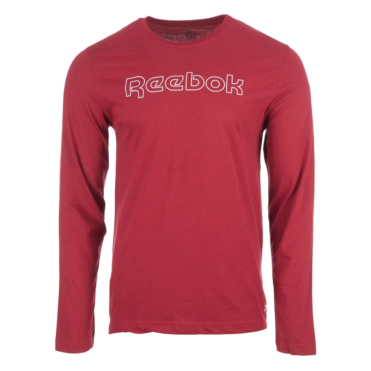 Reebok Men's Lounge Graphic Long Sleeve Crew Tee