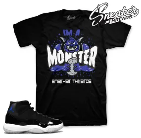 Retro 11 Space Jam Monster Shirt