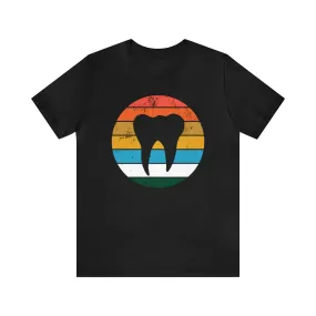 Retro Tooth Unisex Short Sleeve Tee