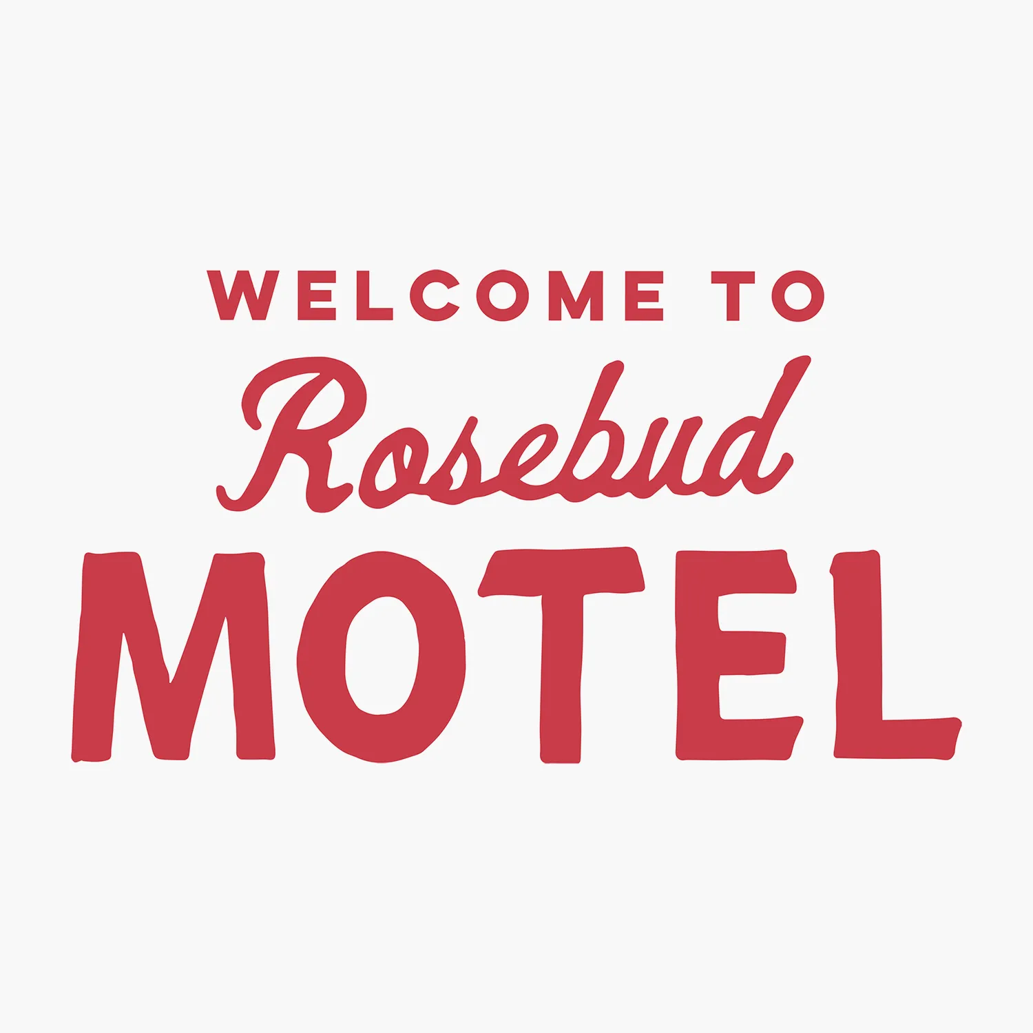 Schitt's Creek - Welcome To Rosebud Motel Tee