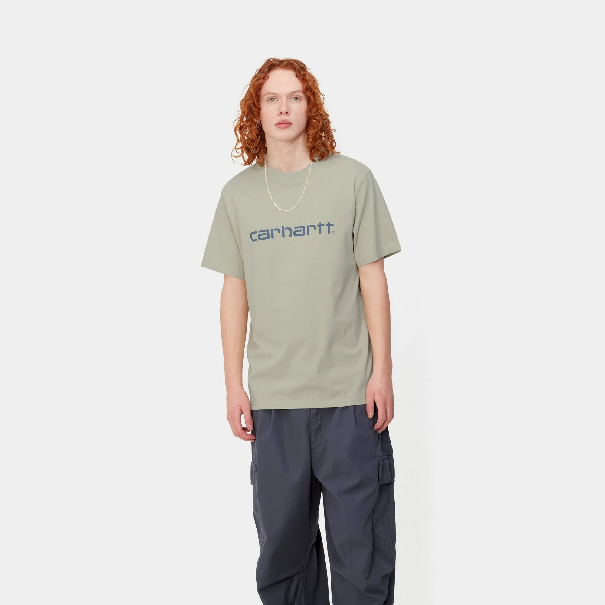 Script T-Shirt | Beryl / Sorrent