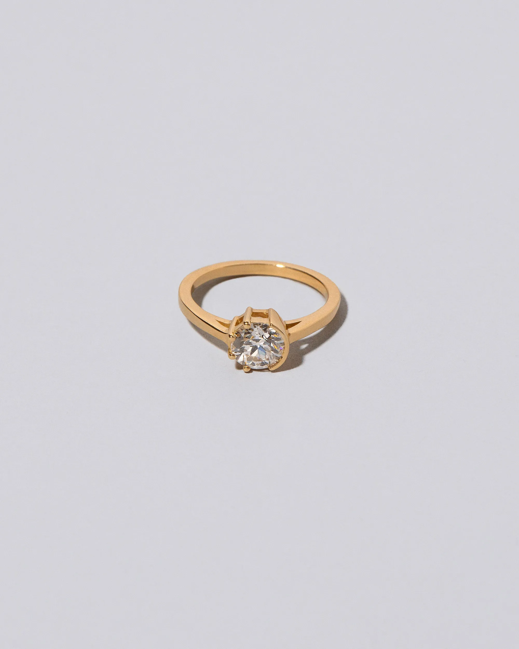 Sun & Moon Ring - White Diamond