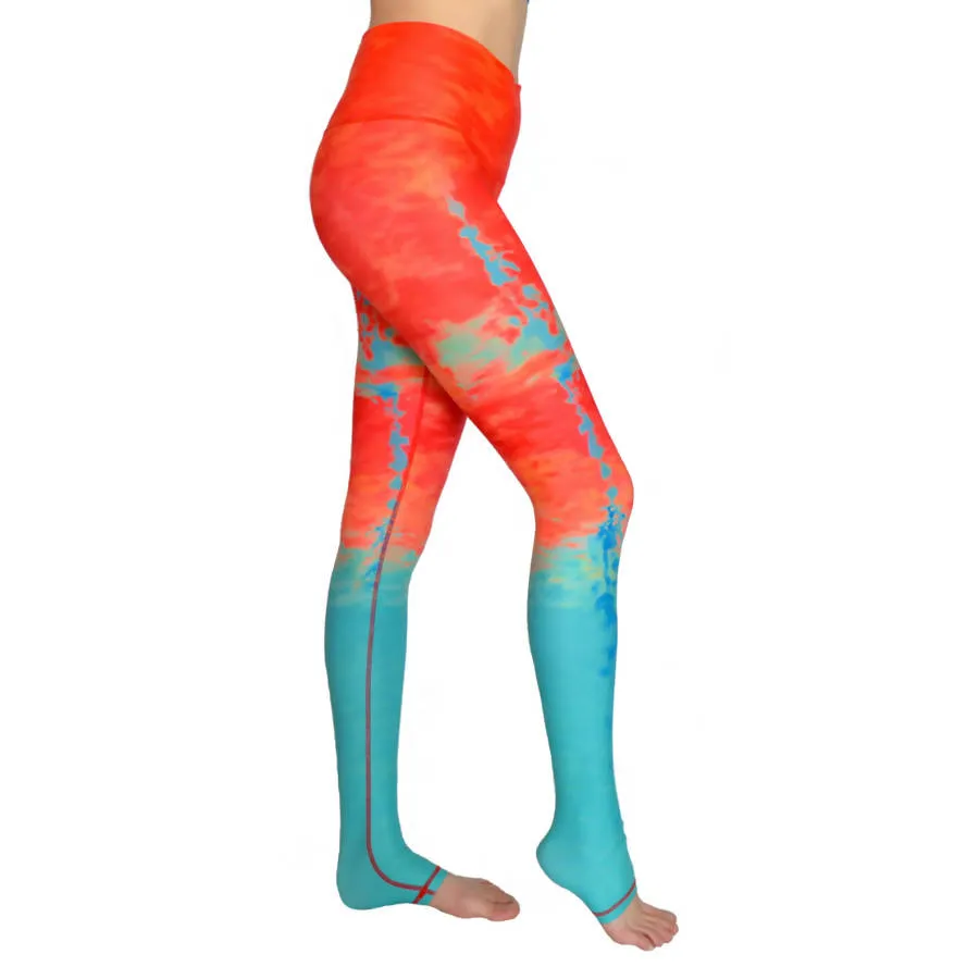 Sun Over the Ocean Yoga Leggings