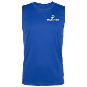 Team USA Marines Red Line Performance Sleeveless Tee