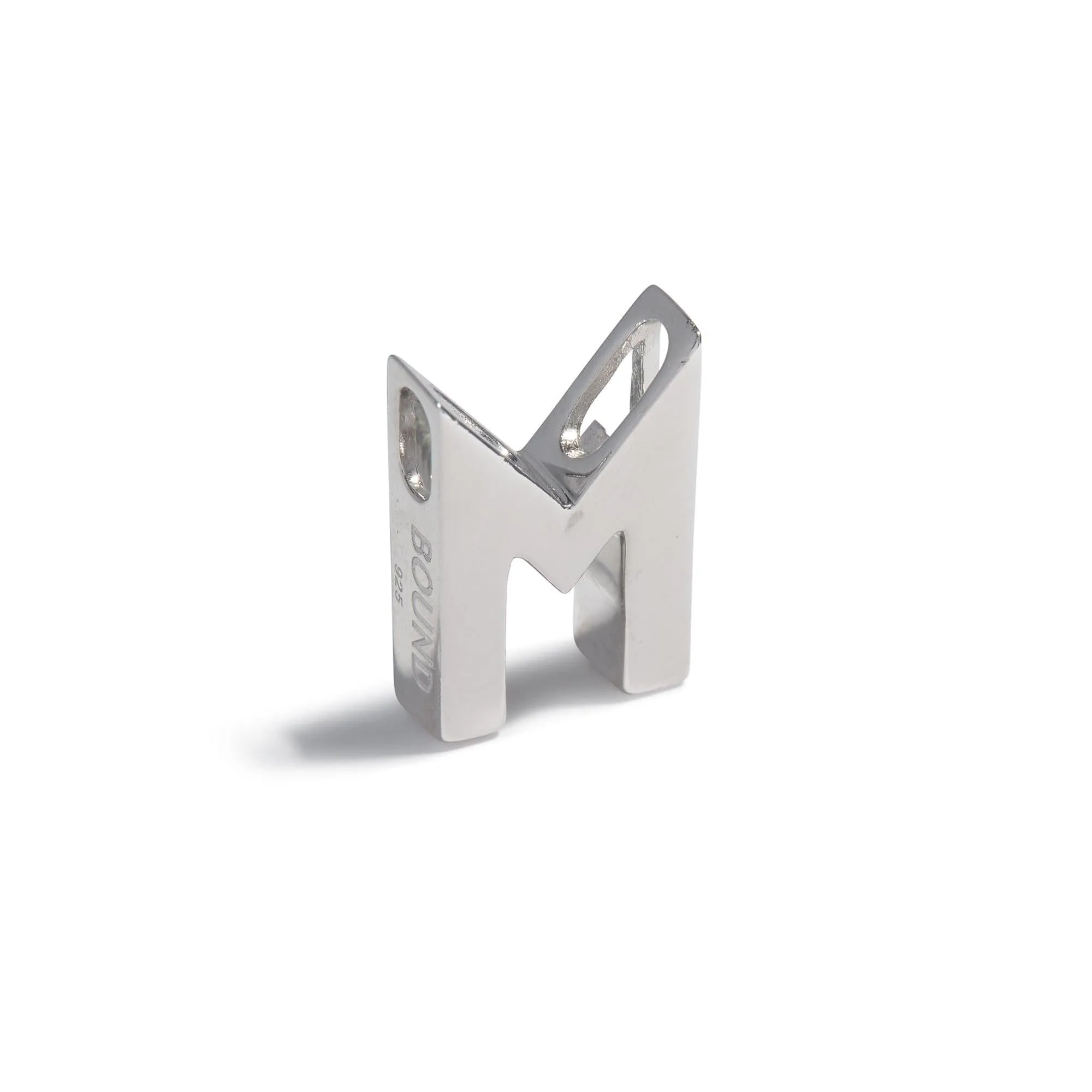 THE LETTER PENDANT - sterling silver