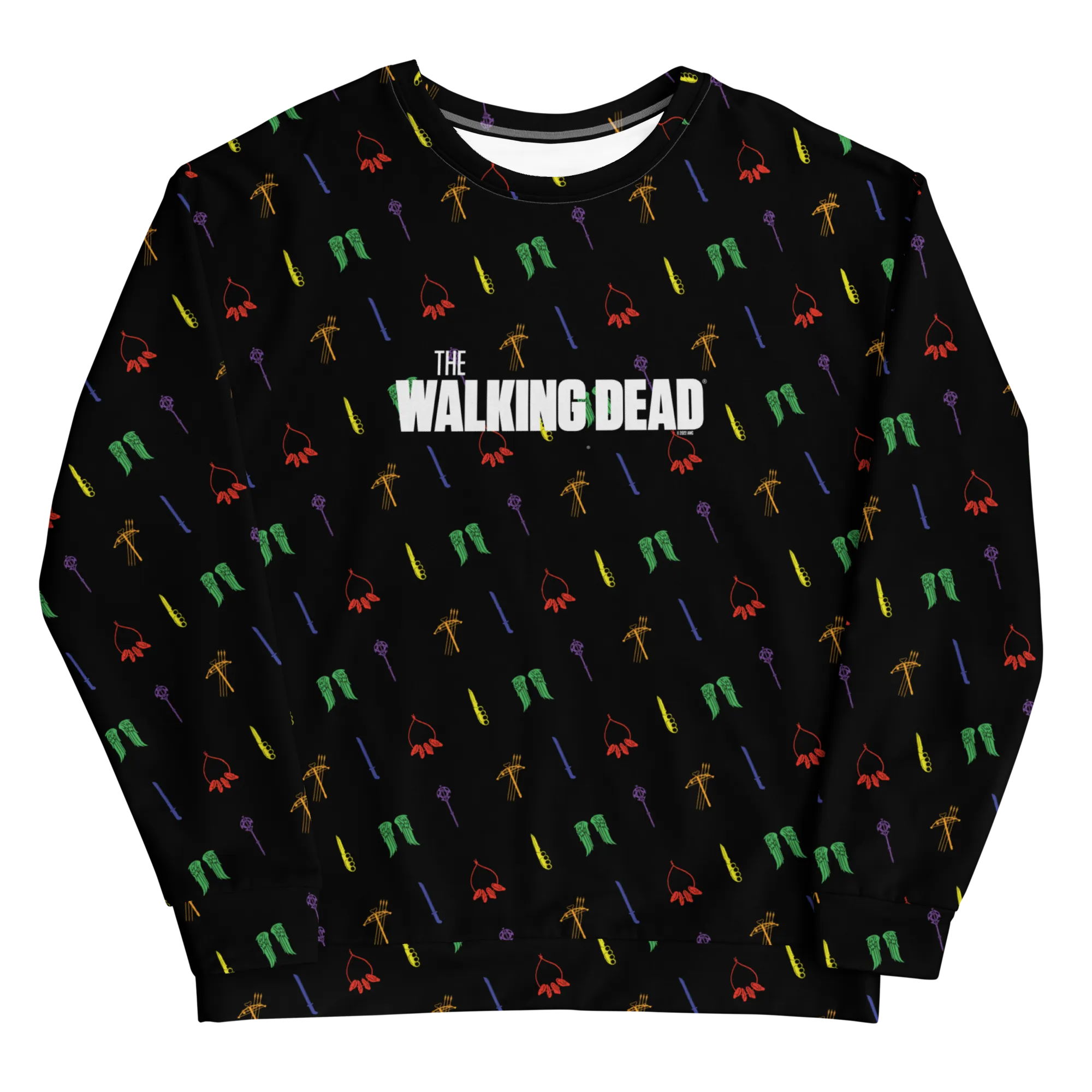 The Walking Dead Pride Icons Unisex Crew Neck Sweatshirt