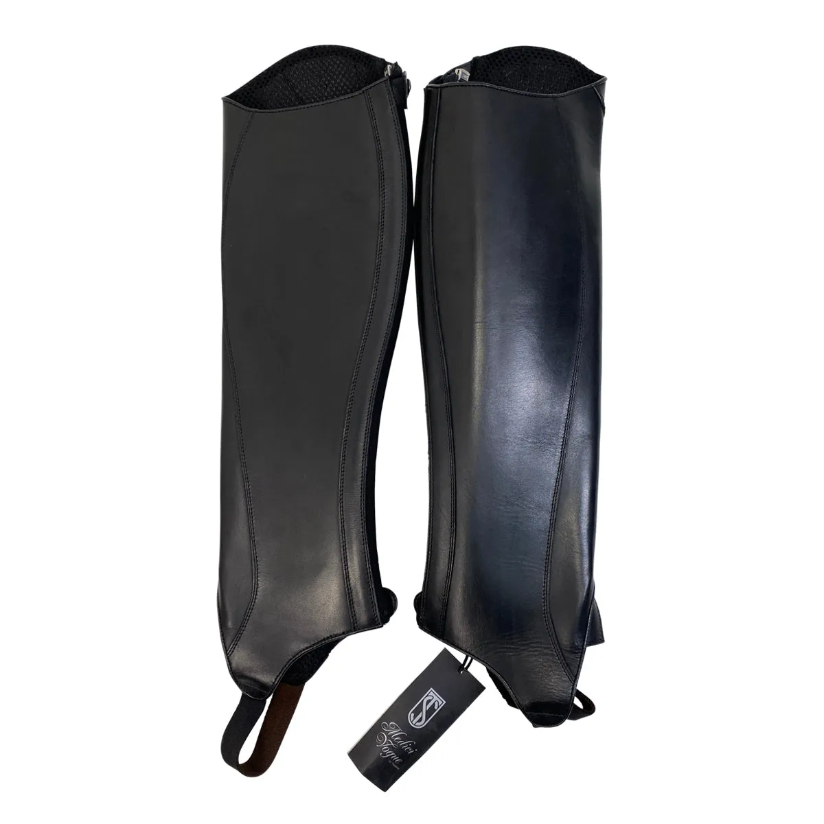 Tredstep 'Medici Vogue' Half Chaps in Black - Calf 14 Height 19 (Full/XX-Tall)