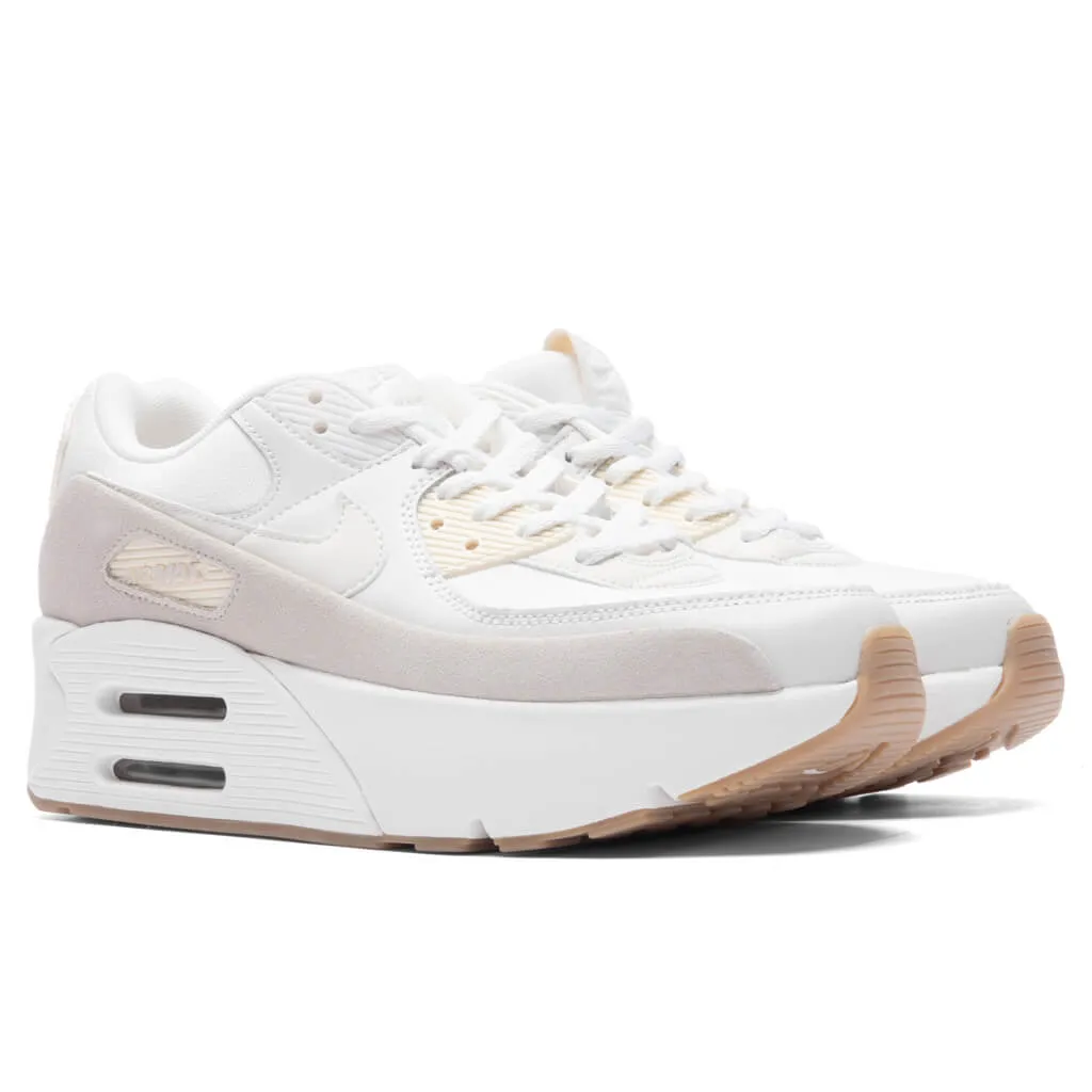 Women's Air Max 90 LV8 - Sail/Phantom/Light Orewood Brown