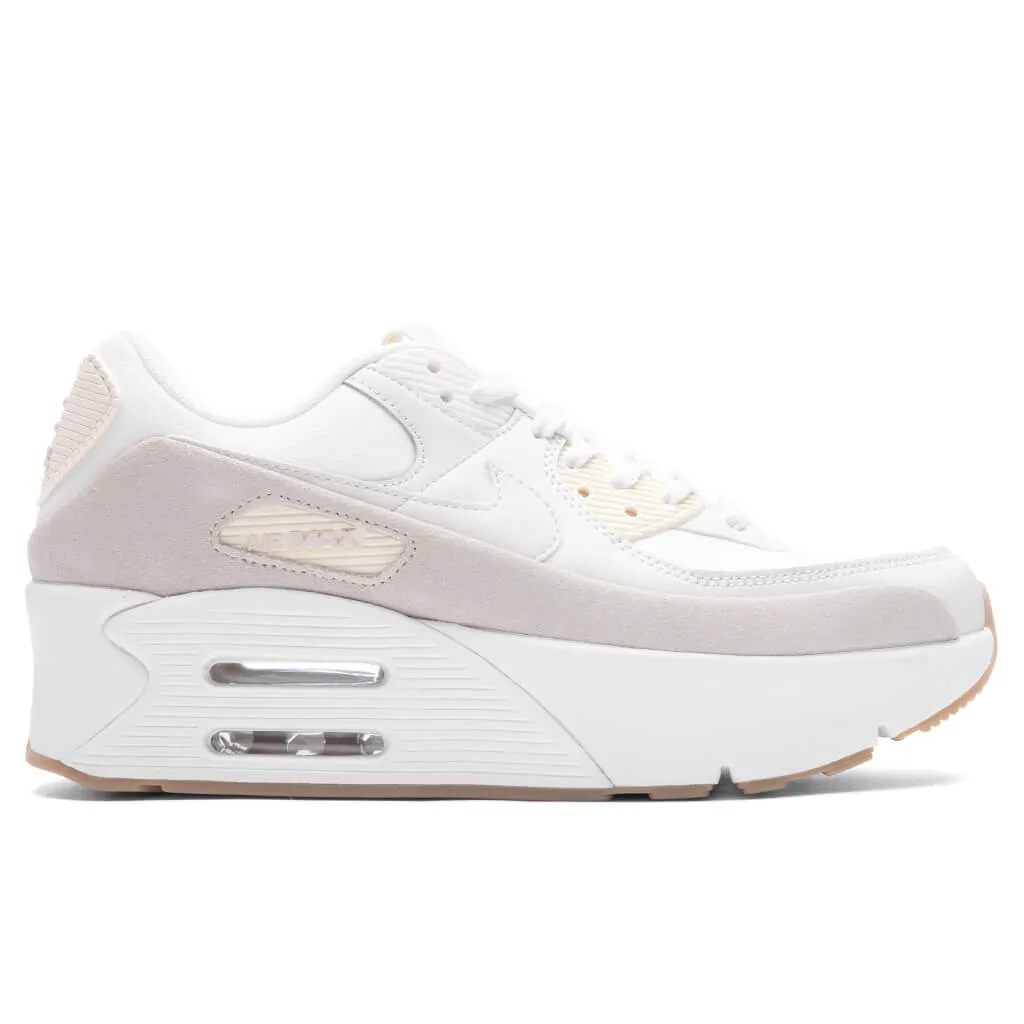 Women's Air Max 90 LV8 - Sail/Phantom/Light Orewood Brown