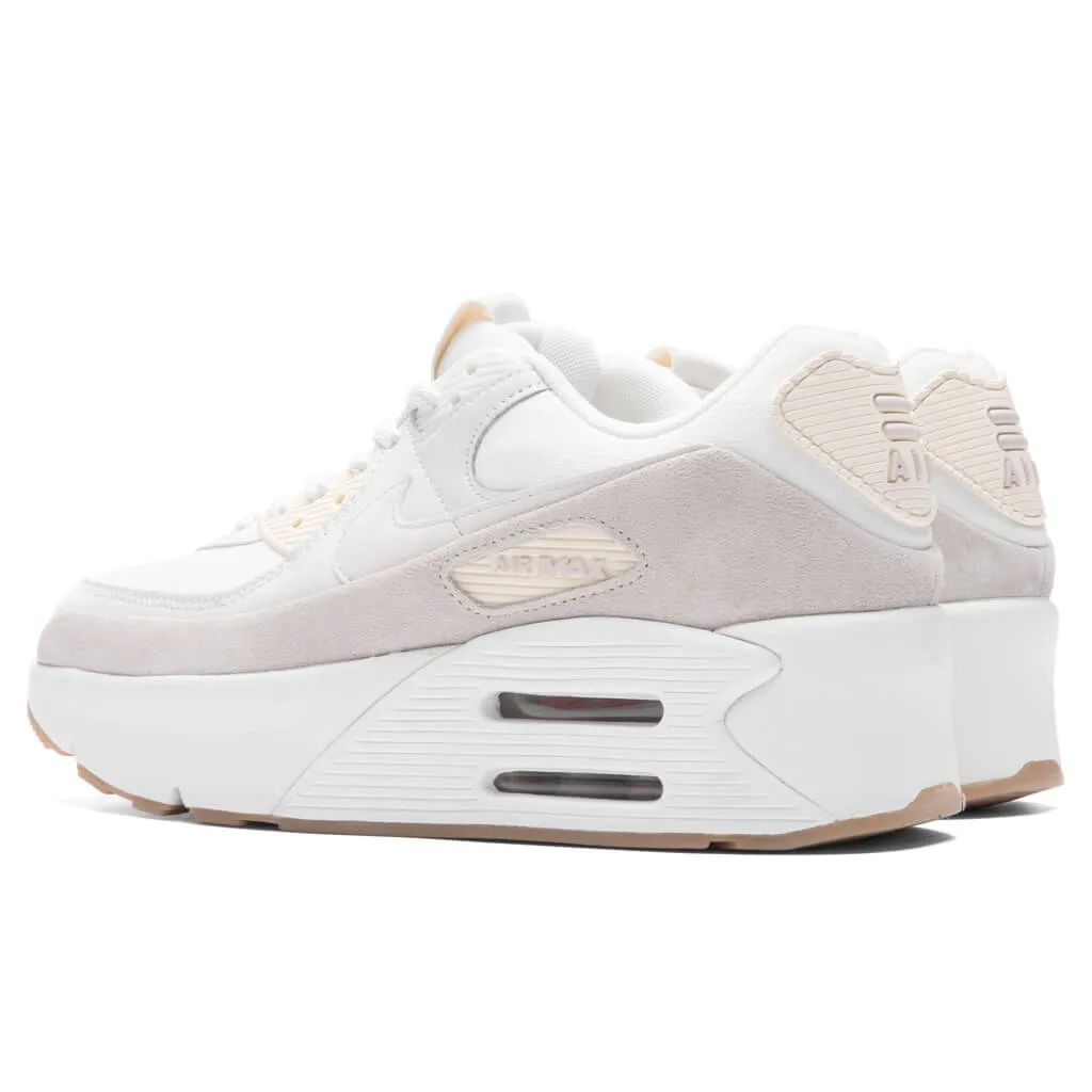 Women's Air Max 90 LV8 - Sail/Phantom/Light Orewood Brown