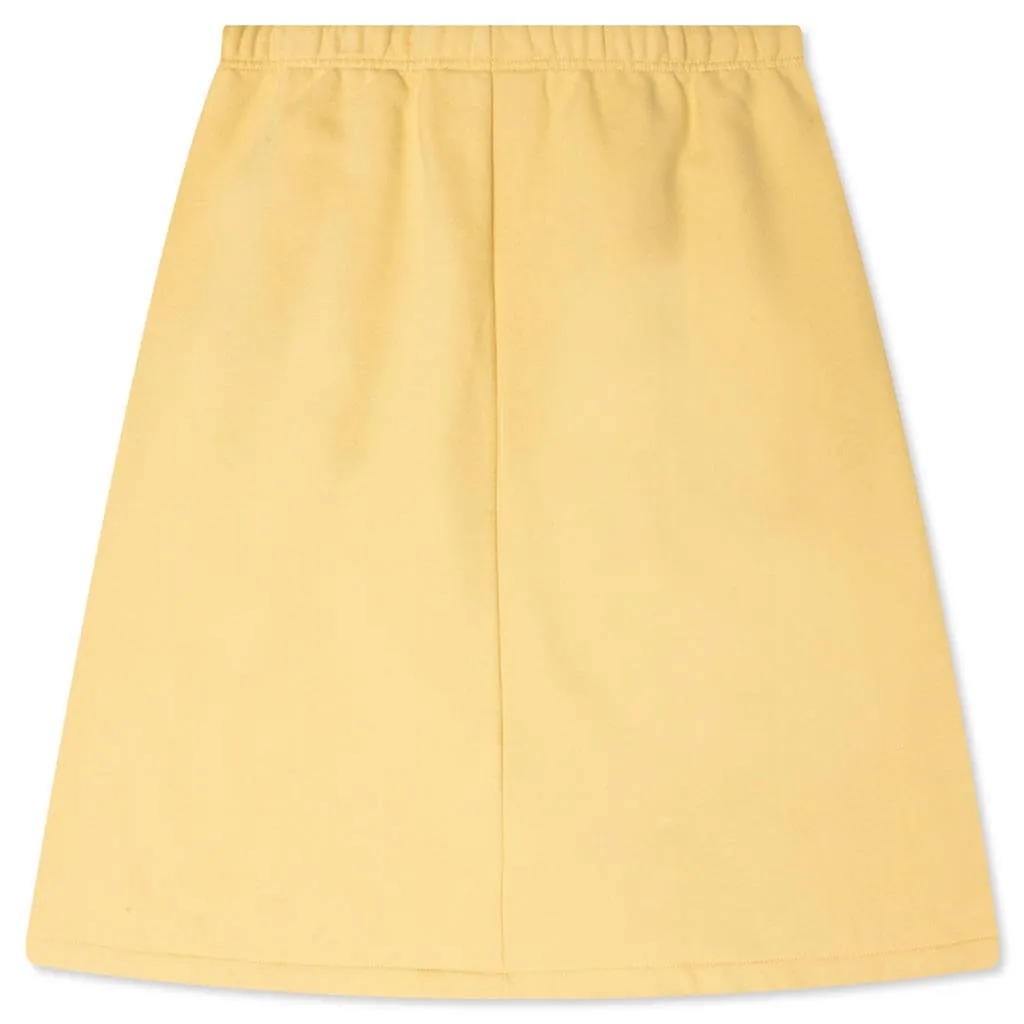 Women's Midlength Skirt - Light Tuscan